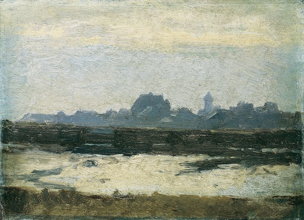 Veduta di una città - Österreichische Galerie Belvedere, Vienna
